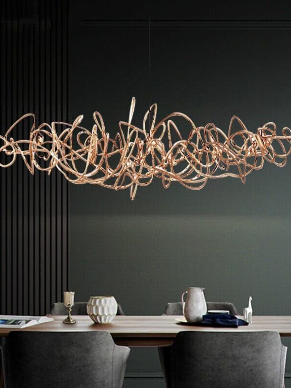 Ball Of Skein Modern String Dimmable Chandelier