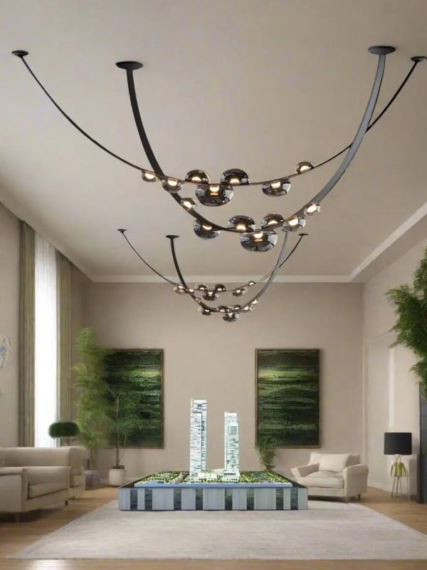 Cinto Modern Leather LED Pendant Lamp