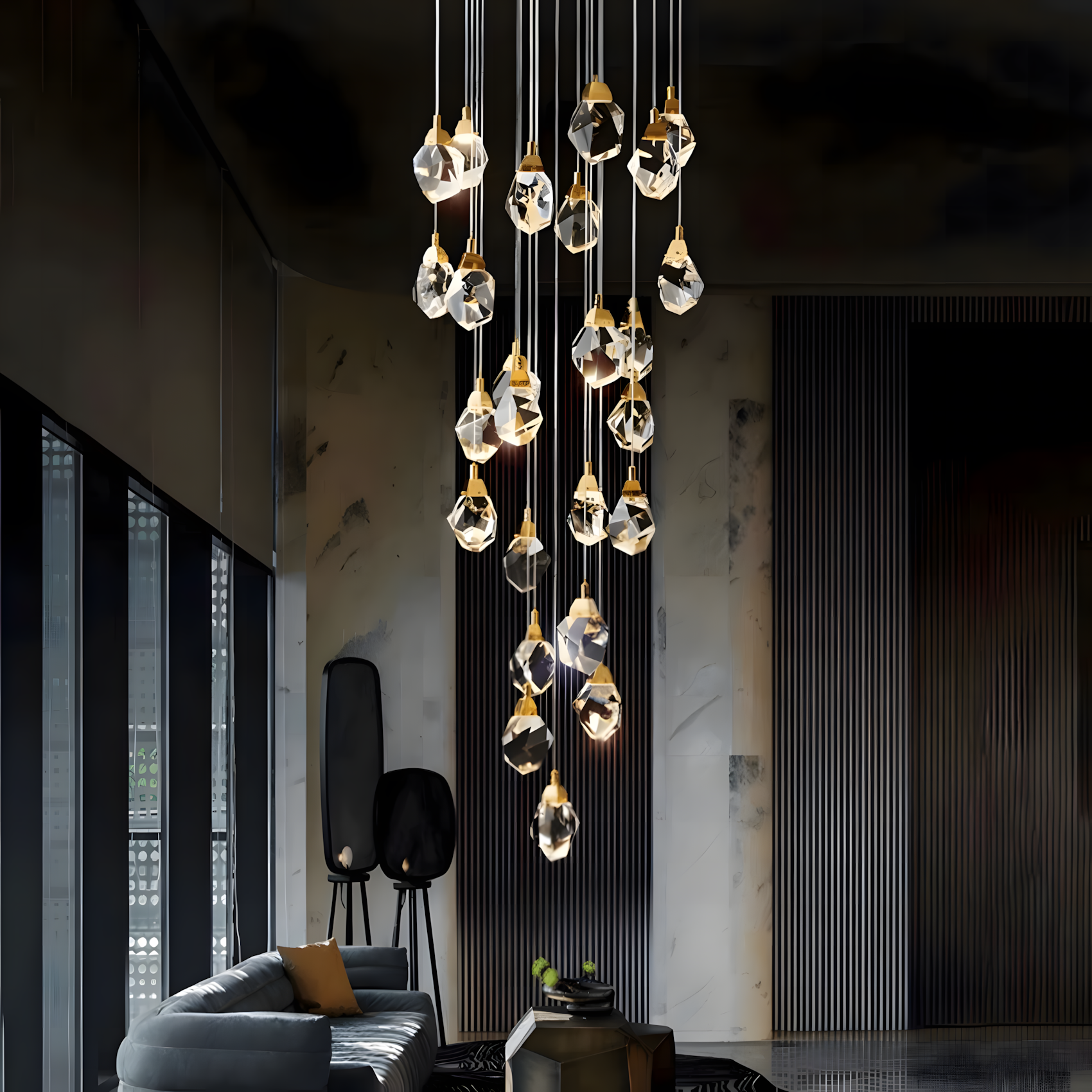 Quarzo hanging view