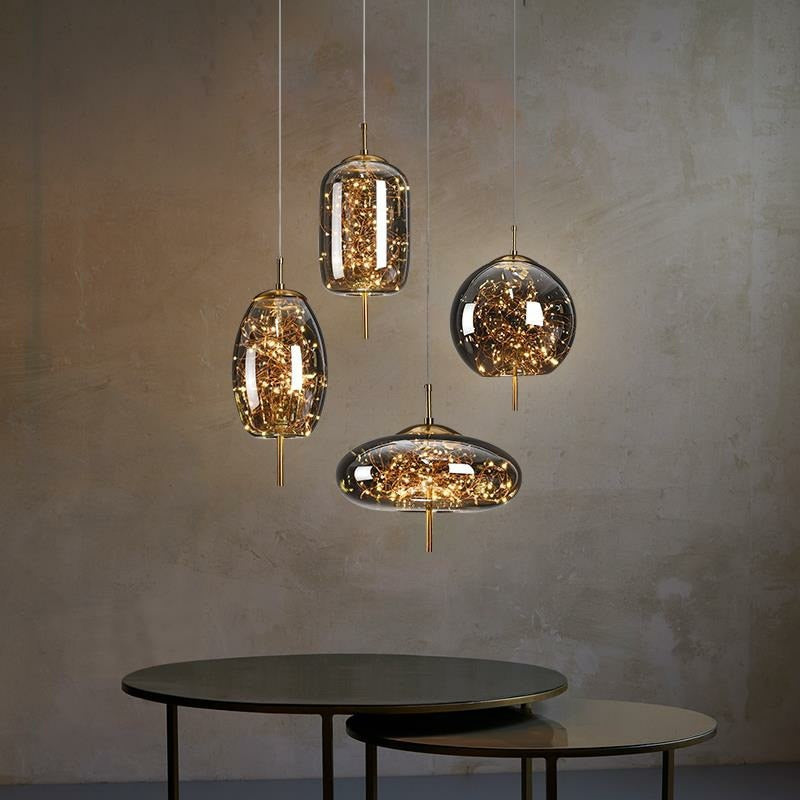 Different styles of the Fume Pendant Light