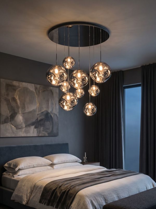 Vulcan Drops Minimalist Acrylic Pendant Light Chandelier