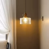 VERDE Nordic green glass pendant light