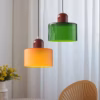 LINEA Nordic long-line glass pendant light