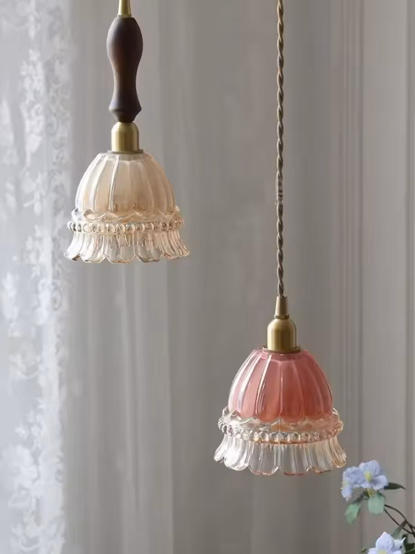 MEDUSA retro jellyfish glass pendant light