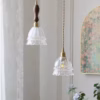 MEDUSA retro jellyfish glass pendant light