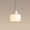 LINEA Nordic long-line glass pendant light