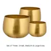 Handcrafted Brass Planters