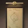 Linear Brass Modern Wall Light