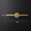 Linear Brass Modern Wall Light