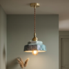 Hand-Glazed Ceramic Pendant Lamp
