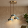 Hand-Glazed Ceramic Pendant Lamp