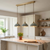 Hand-Glazed Ceramic Pendant Lamp