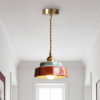 Retro Porcelain Pendant Lamp