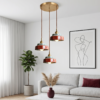 Retro Porcelain Pendant Lamp