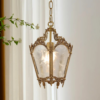 Antique Brass Lantern Pendant