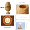 Coastal Bamboo Table Lamp