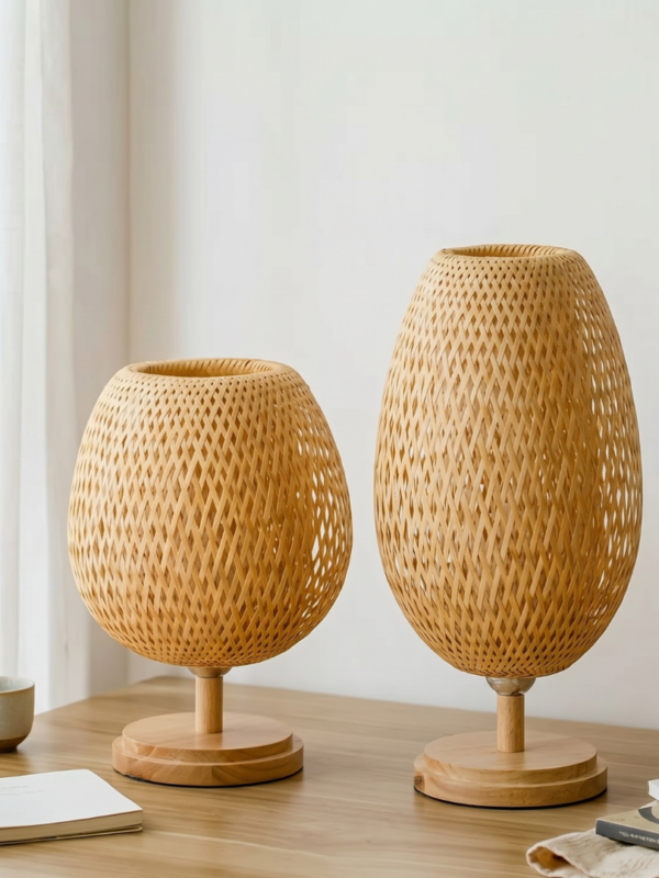 Coastal Bamboo Table Lamp