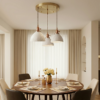 Cove White Ceramic Pendant Light