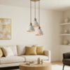 Cove White Ceramic Pendant Light