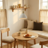 Cove White Ceramic Pendant Light