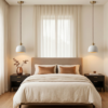 Horizon Banded White Ceramic Pendant Light