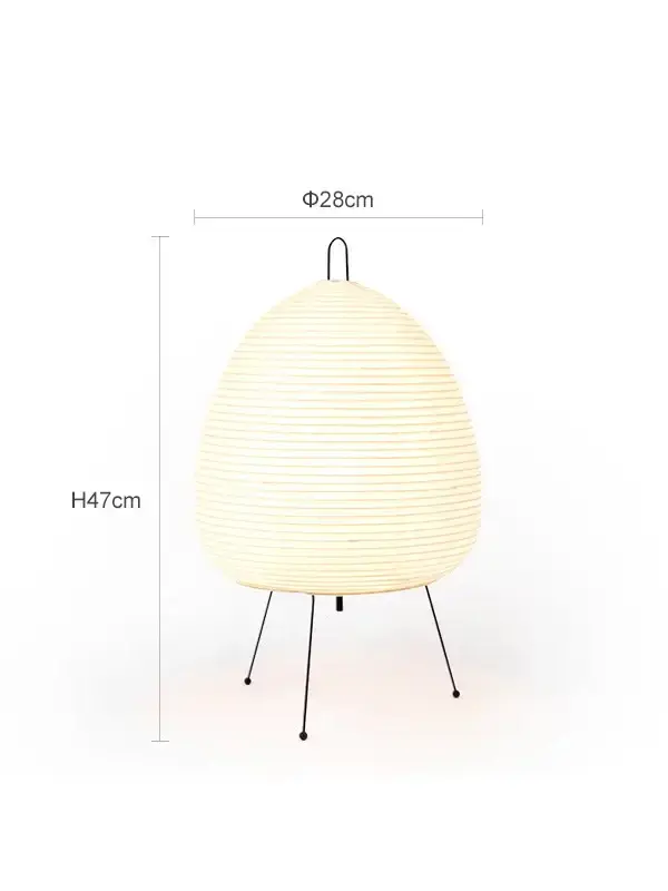 Washi Japanese Paper Table Lamp