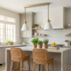Lumi White Ceramic Pendant Light