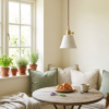 Lumi White Ceramic Pendant Light