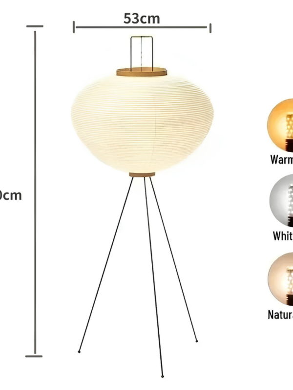 Noguchi Rice Paper Floor Lamp