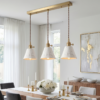 Textured White Ceramic Pendant Light