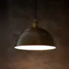 Antique Brass Dome Ceiling Light