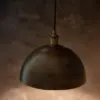 Antique Brass Dome Ceiling Light