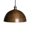 Antique Brass Dome Ceiling Light