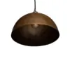 Antique Brass Dome Ceiling Light