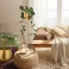 Handcrafted Brass Hanging Planter