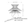 Sora Tiered Pendant Light