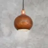 Globe Copper Lamp Pendant