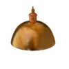 Hammered Brass Pendant Light