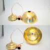 Hammered Brass Pendant Light