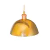 Hammered Brass Pendant Light