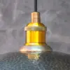 Hammered Bronze Brass Ceiling Light