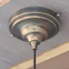Hammered Bronze Brass Ceiling Light