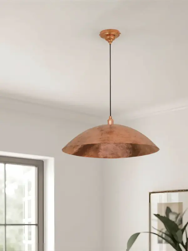Hammered Copper Light Pendant