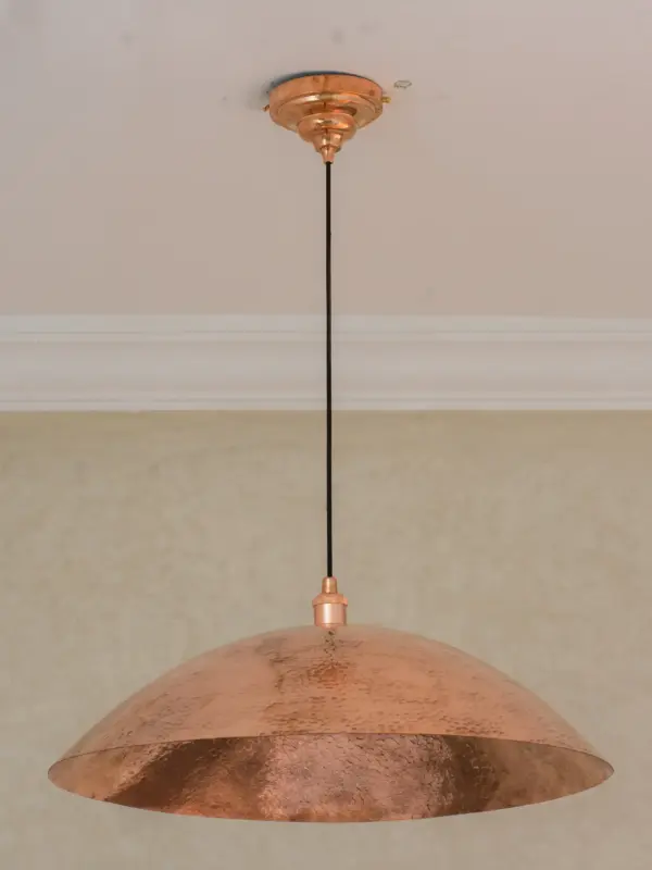 Hammered Copper Light Pendant