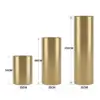 Modern Brushed Brass Planter Cylinder