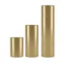 Modern Brushed Brass Planter Cylinder