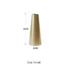Proportional Brushed Gold Planter Brass