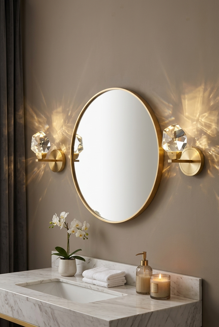 Crystal Pendant Lights for Modern Glam